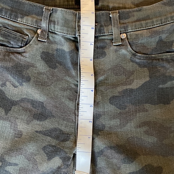 Hudson Camouflage Nico Midrise Ankle Skinny Jeans - Picture 9 of 10